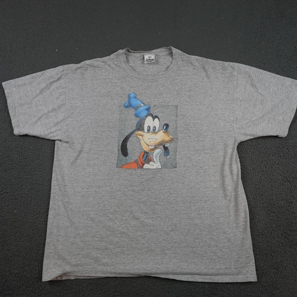 Disney Other - Vintage Disney Goofy Shirt Mens Large Gray The Disney Store 90s Cartoon